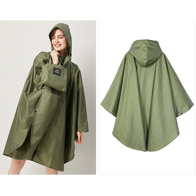Abrigos de lluvia para adultos respiratorios Poncho tamaño convencional adecuado para hombres y mujeres