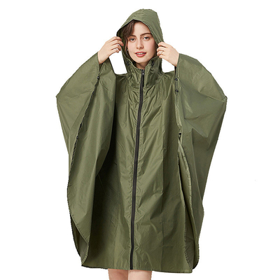 Abrigos de lluvia para adultos respiratorios Poncho tamaño convencional adecuado para hombres y mujeres