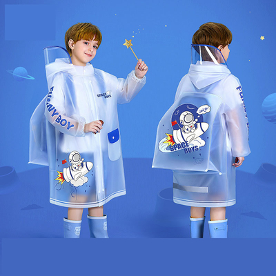 INFANTILES Bata de lluvia ligera para niños para bebés y primaria Impresión de logotipos personalizados