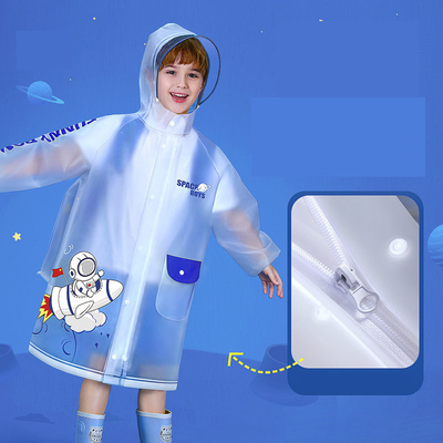 INFANTILES Bata de lluvia ligera para niños para bebés y primaria Impresión de logotipos personalizados