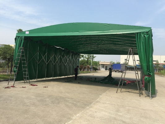 Balcón eléctrico de aluminio de brazo fuerte toldo retráctil con operación manual y dosel