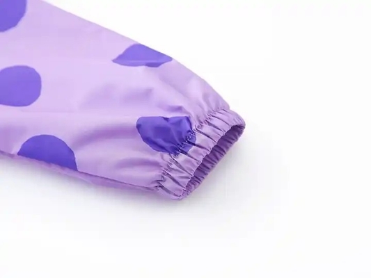 Bata de lluvia de dibujos animados para niñas con ropa de lluvia para una sola persona Estilo poncho para niños Tejido 100% EVA