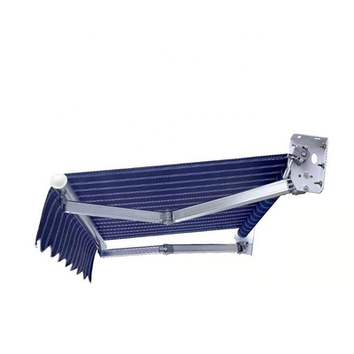 Conveniente balcón con toldo de lluvia con funcionamiento eléctrico y material de vela Oxford