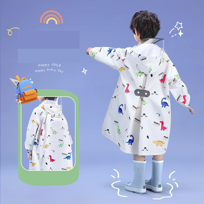 Pañuelo de lluvia para niños con bolso escolar Material EVA Tamaño convencional Color personalizado
