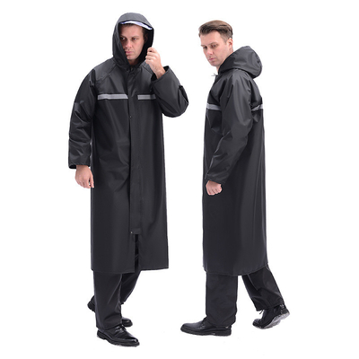Protección para adultos con abrigo de lluvia con material de tela Oxford