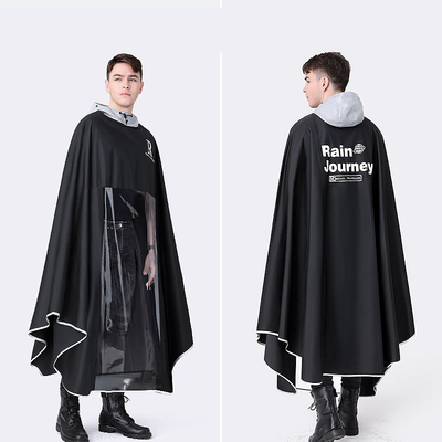 Poncho de lluvia de tamaño convencional para automóviles eléctricos con batería Tejido 100% de poliéster Pongee