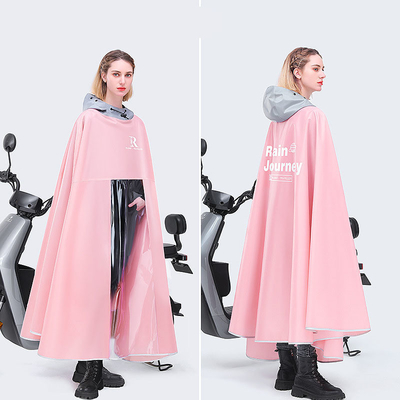 Poncho de lluvia de tamaño convencional para automóviles eléctricos con batería Tejido 100% de poliéster Pongee