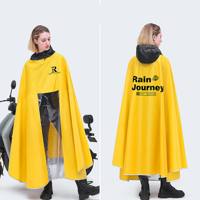 Poncho de lluvia de tamaño convencional para automóviles eléctricos con batería Tejido 100% de poliéster Pongee