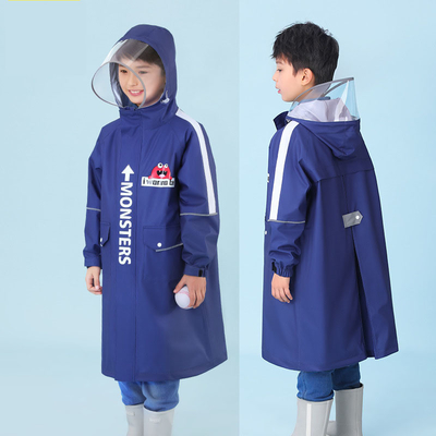 Impresión de logotipos personalizados Abrigos de lluvia para niños y niñas Ropa escolar
