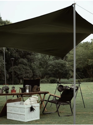 Cuadro de aluminio Camping Tarpa Tienda UPF 50 Canopy Refrigerio solar portátil Gran playa de picnic