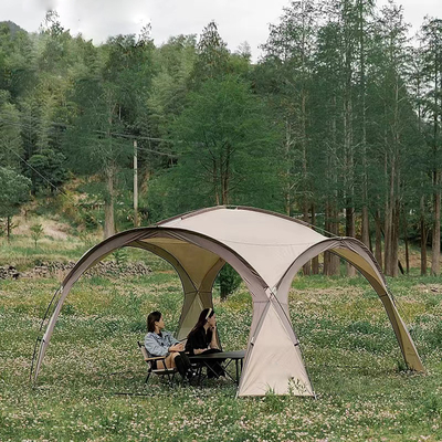Tienda de campamento exterior extra grande para 4-8 personas Tejido duradero e impermeable de Oxford