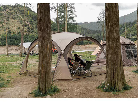 Tienda de campamento exterior extra grande para 4-8 personas Tejido duradero e impermeable de Oxford