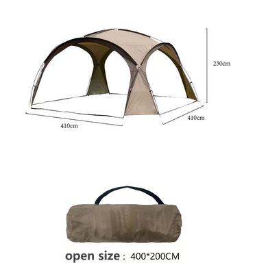 Tienda de campamento exterior extra grande para 4-8 personas Tejido duradero e impermeable de Oxford