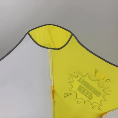 Paraguas de protección solar de mango largo para escuela primaria y jardín de infantes
