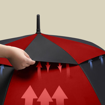 Logotipo personalizado 8 huesos automático de doble capa Golf para hombres para días de tormenta