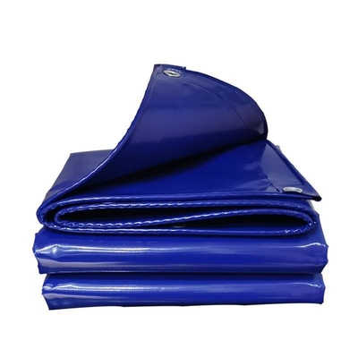 Tienda de protección solar impermeable con láminas redondas de lona de PVC 500G 550G 600G 650G