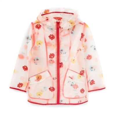 Niños y niñas estudiantes de primaria Poncho impermeable con diseño de niños grandes