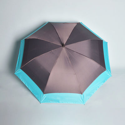 Protección solar y resistencia al viento Paraguas de golf de doble capa para expansión empresarial