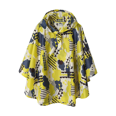 Pañuelo de lluvia de poliéster dibujos animados chicos y chicas lindos viaje escolar ropa de lluvia con bolso un poco de poncho