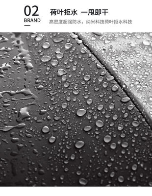 Rolls-Royce VIP de negocios 'paraguas recto con protector solar y 120 cm de diámetro abierto