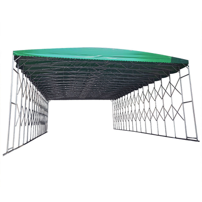 Alféizar retráctil para actividades al aire libre Tarpaulin Instalación al aire libre Alféizar móvil