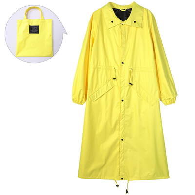 Vestido de lluvia femenino adulto para senderismo abrigo de lluvia estilo japonés y coreano con mayor longitud