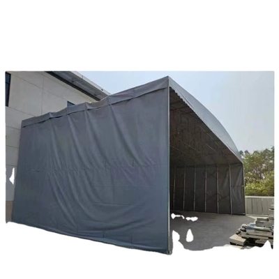 Techo retráctil con interruptor de control remoto para carport tienda de caravana de garaje plegable