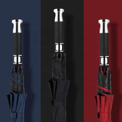 27 pulgadas de mango especial para el paraguas de golf personalizado personalizado con logotipos impresos Paraguas