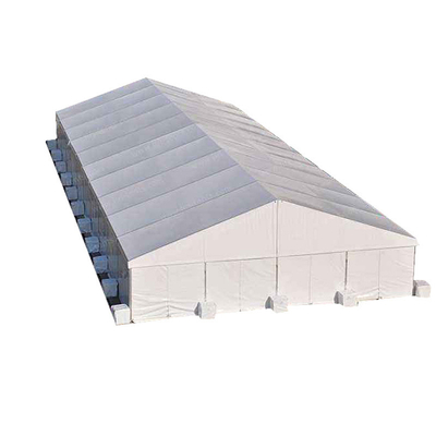 Tenda de toldo para eventos de 200 asientos con impresión personalizada y marco de acero galvanizado
