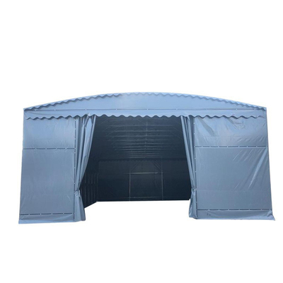 Tenda de toldo para eventos de 200 asientos con impresión personalizada y marco de acero galvanizado