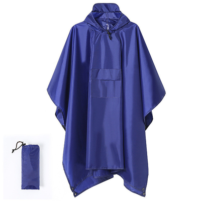 Abrigos de lluvia para adultos para actividades interiores y al aire libre estilo poncho para una sola persona