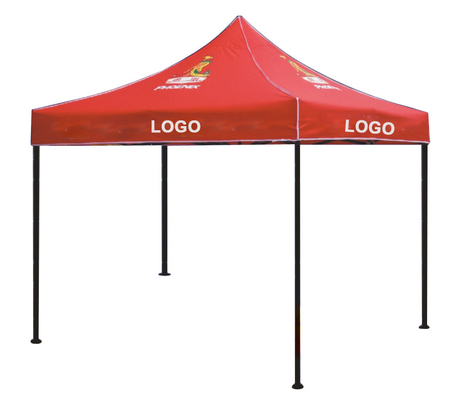 Paraguas de tienda de campaña de publicidad al aire libre con función resistente a la lluvia y color personalizado