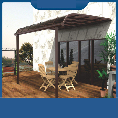 Canopy de protección solar con logotipo personalizado y panel de PC silencioso