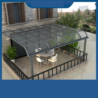 Canopy de protección solar con logotipo personalizado y panel de PC silencioso