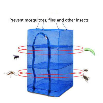 Red de secado de nudos dobles de mosquitos para protegerse de los insectos y el sol