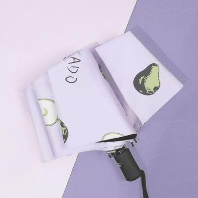 Arco de metal lluvia soleada sombrilla solar creativa con logotipo impreso y control manual