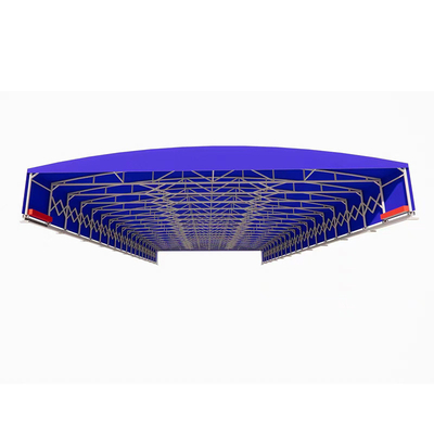 Canopy de estadio retráctil para actividades y eventos al aire libre