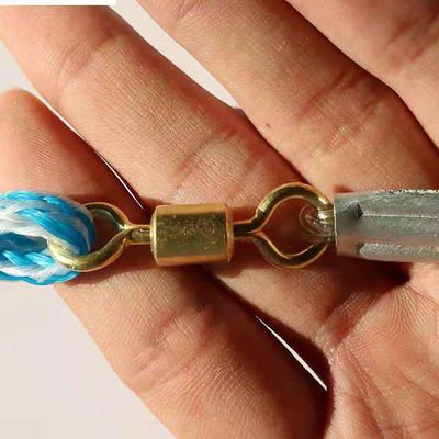 Red de pesca de 6 pies de largo con un solo nudo, de cadena de hierro soldada, de nylon, de gran tamaño y de material duradero