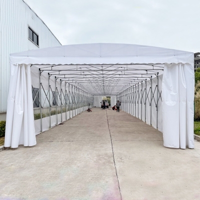 Martillo para eventos al aire libre con marco de acero galvanizado para aparcamiento fácil y carpa de impresión personalizada