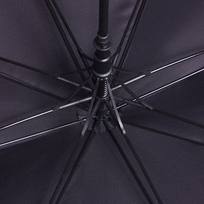 Logotipo personalizado Paraguas de golf con doble dosel de 130 cm de diámetro abierto para publicidad y regalos