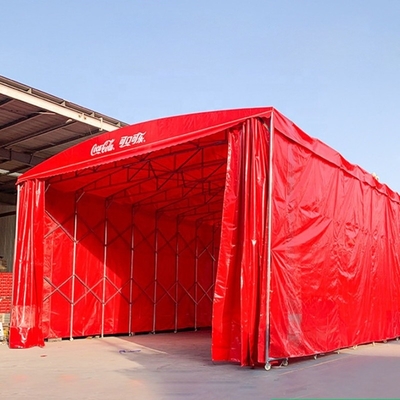 Martillo para eventos al aire libre con marco de acero galvanizado para aparcamiento fácil y carpa de impresión personalizada
