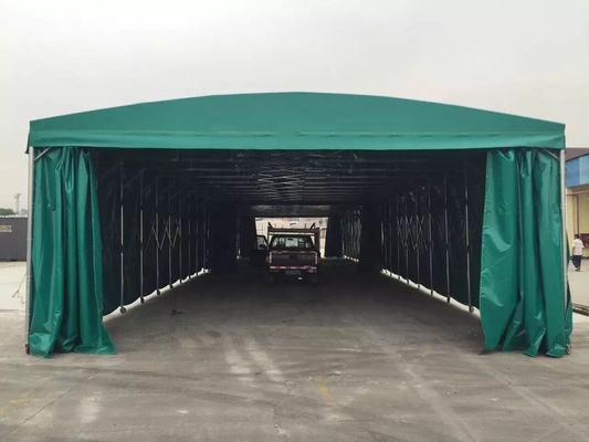 Martillo para eventos al aire libre con marco de acero galvanizado para aparcamiento fácil y carpa de impresión personalizada