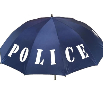 Portátil impermeable para exteriores de promoción personalizada Golf Paraguas para automóviles con impresión de logotipo 12 costillas 12K