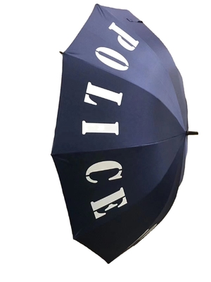 Portátil impermeable para exteriores de promoción personalizada Golf Paraguas para automóviles con impresión de logotipo 12 costillas 12K