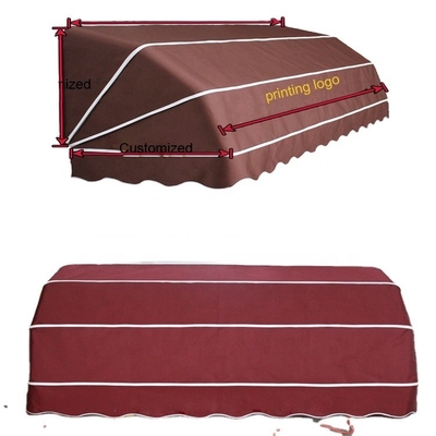 Cuadro de aleación de aluminio, cubiertas a prueba de viento para ventanas y puertas