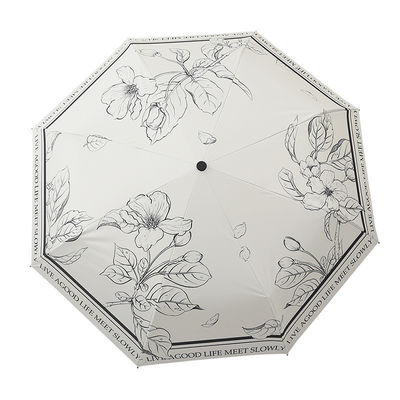 Dual Función Paraguas Francés para Mujeres Automático Plegable Protector solar y protección contra la lluvia