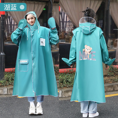 Poncho de vehículo eléctrico transparente para mujeres