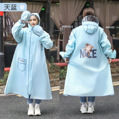 Poncho de vehículo eléctrico transparente para mujeres