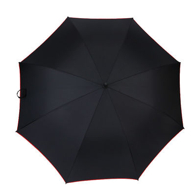 Para adultos, sombrilla de golf roja personalizada con protección solar, resistente al agua y al viento