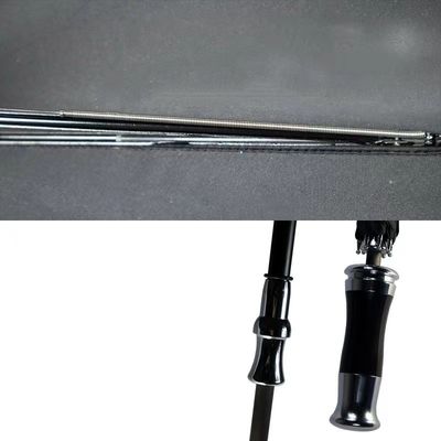 Abre manual 24 pulgadas 8K sombrilla de golf con diseño distintivo y eje de fibra de vidrio